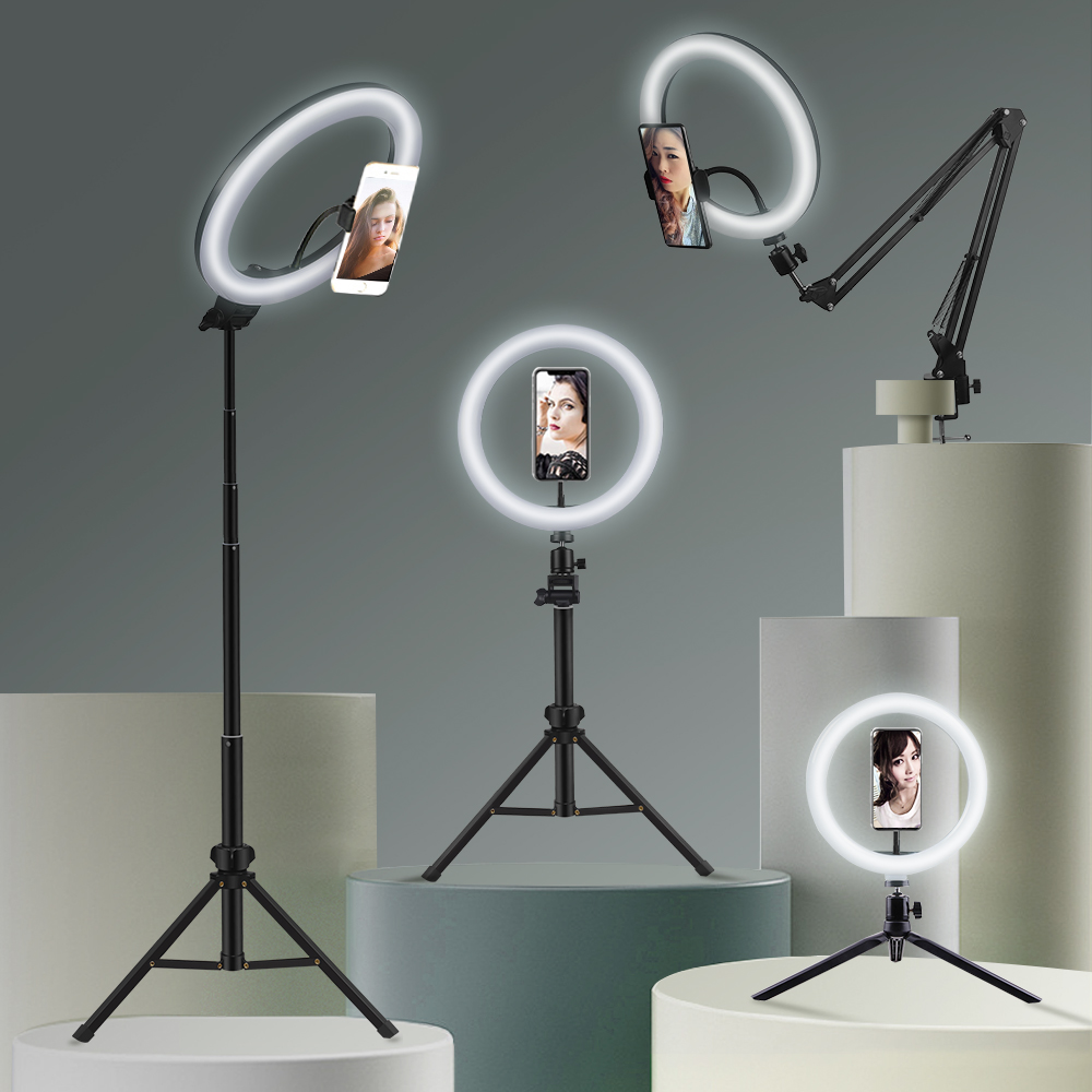 Photography Lighting Overhead - Youtube Shooting Vlog Selfie Circular Photo