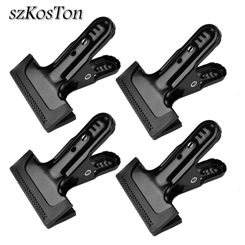 Photography Lighting Setup - 1-12 pcs Metal Clip Background Support