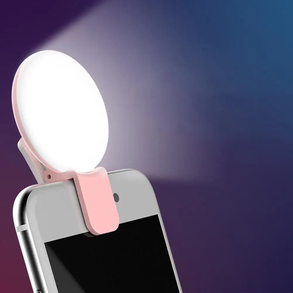 Photography Lighting Overhead - Mobile Phone LED Selfie Ring Light