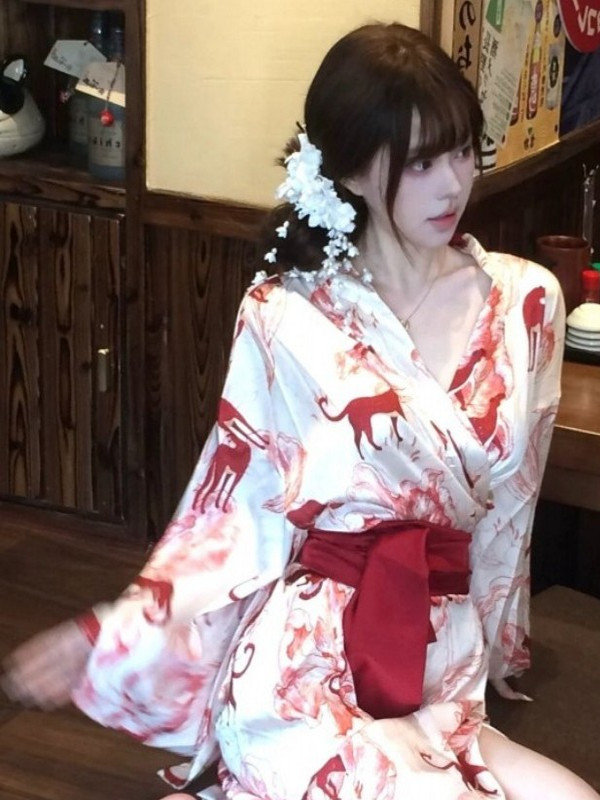 Photography Lighting Style - New Chinese Style Sleepwear Hanfu Thin