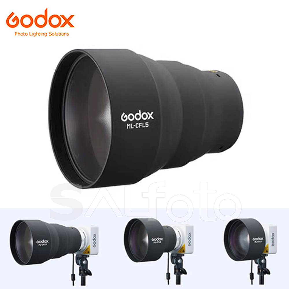 Fresnel Lens Attachment - Godox ML-CFL5 Collapsible Fresnel Lens Attachment