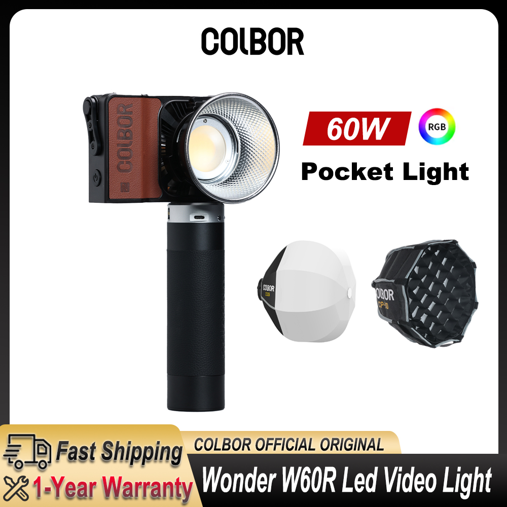 Photography Lighting Outdoor - Colbor Wonder W60 RGB LED Video