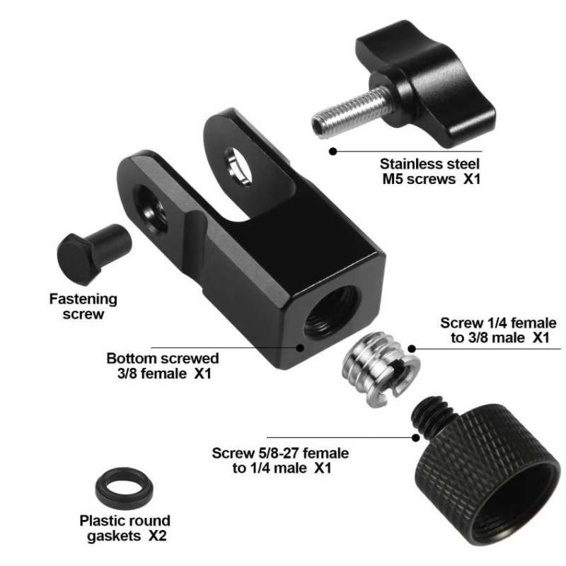DT76 Microphone Adapter 3/8-In - Boom Arm Stand review and price