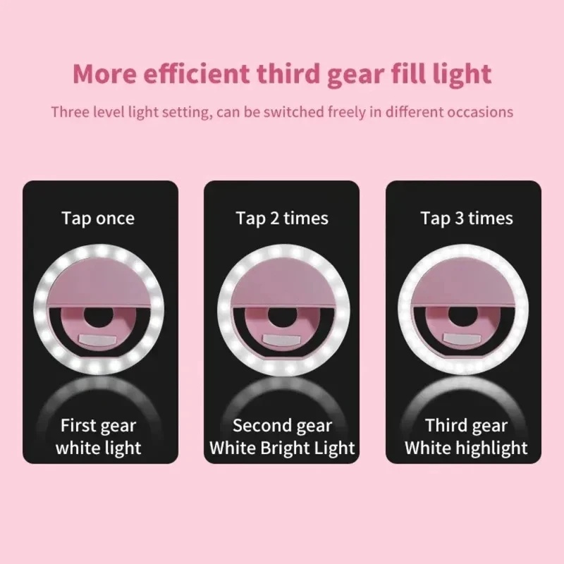 1-4pcs LED Selfie Ring Fill Li - Photography Lighting Overhead review and price