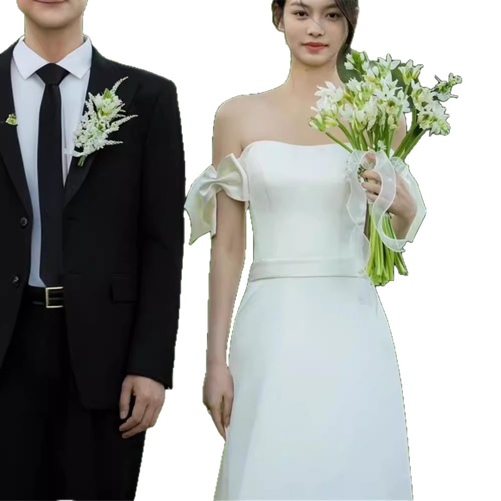 Black Satin Hebe Style Wedding - Photography Lighting Style review and price