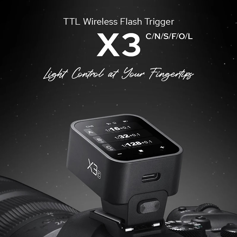 Godox X3C X3N X3S X3F X3O TTL  - Godox Speedlite Flash review and price