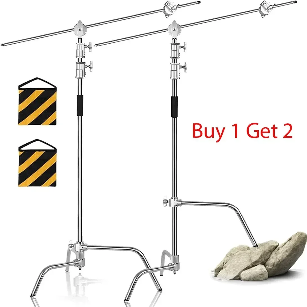 Cross Arm Stainless Steel Kit  - Photography Lighting For Products review and price