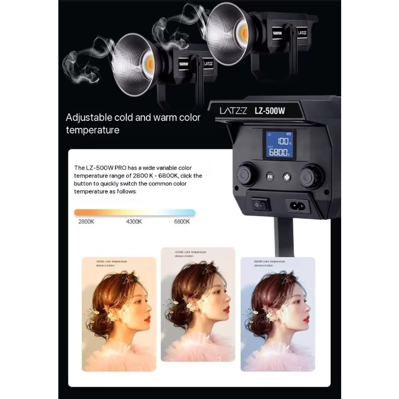 【Hot Sale】LATZZ 500W LED Video - Photography Lighting For Sale review and price