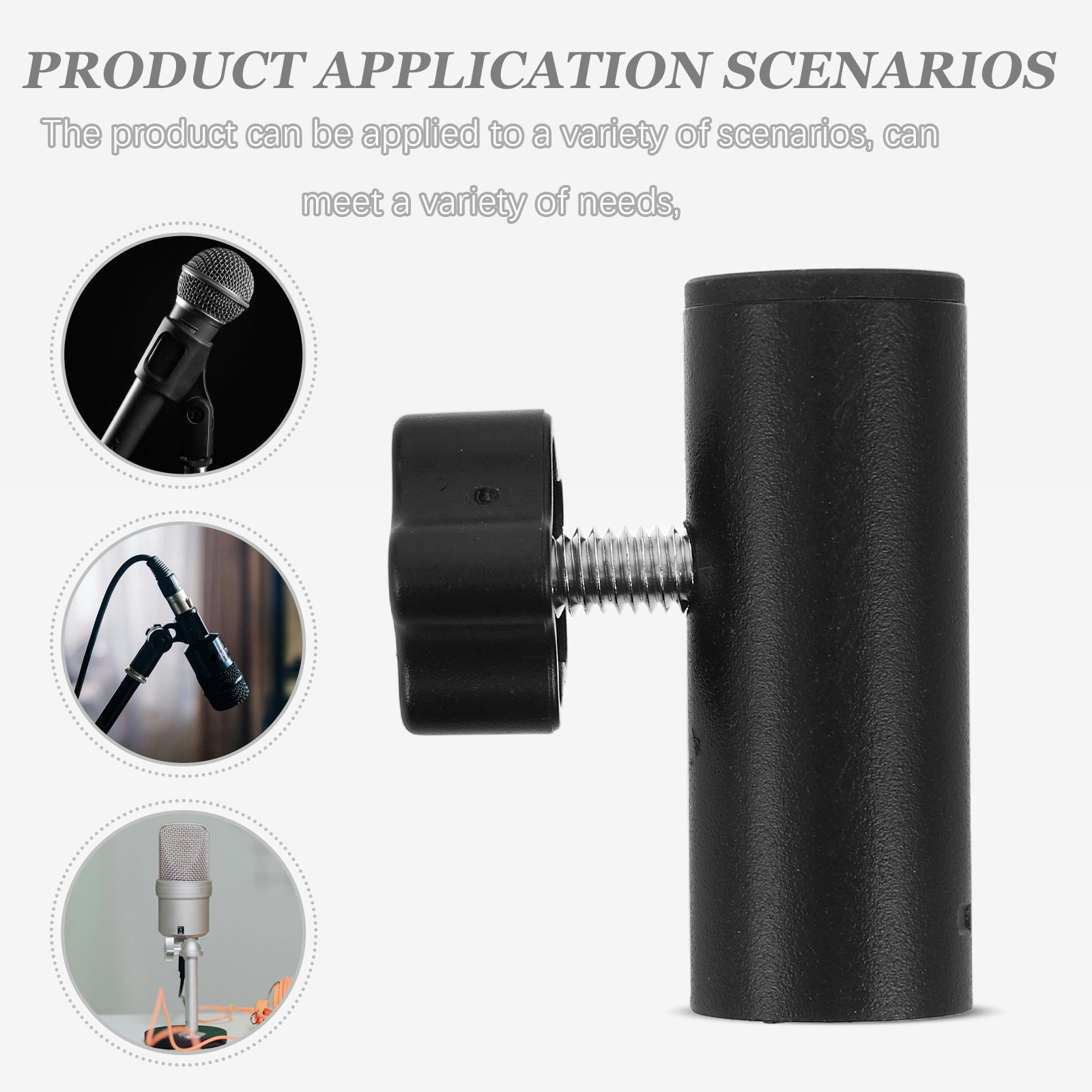Mic Stand Thread Adapter Metal - Boom Arm Stand review and price