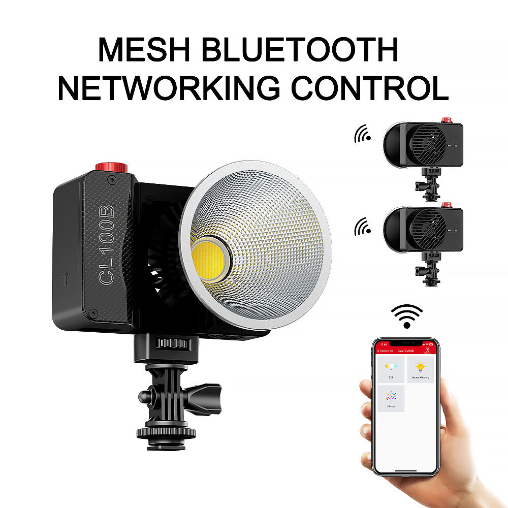 GVM CL100B Portable Bi-Color L - Photography Lighting Outdoor review and price