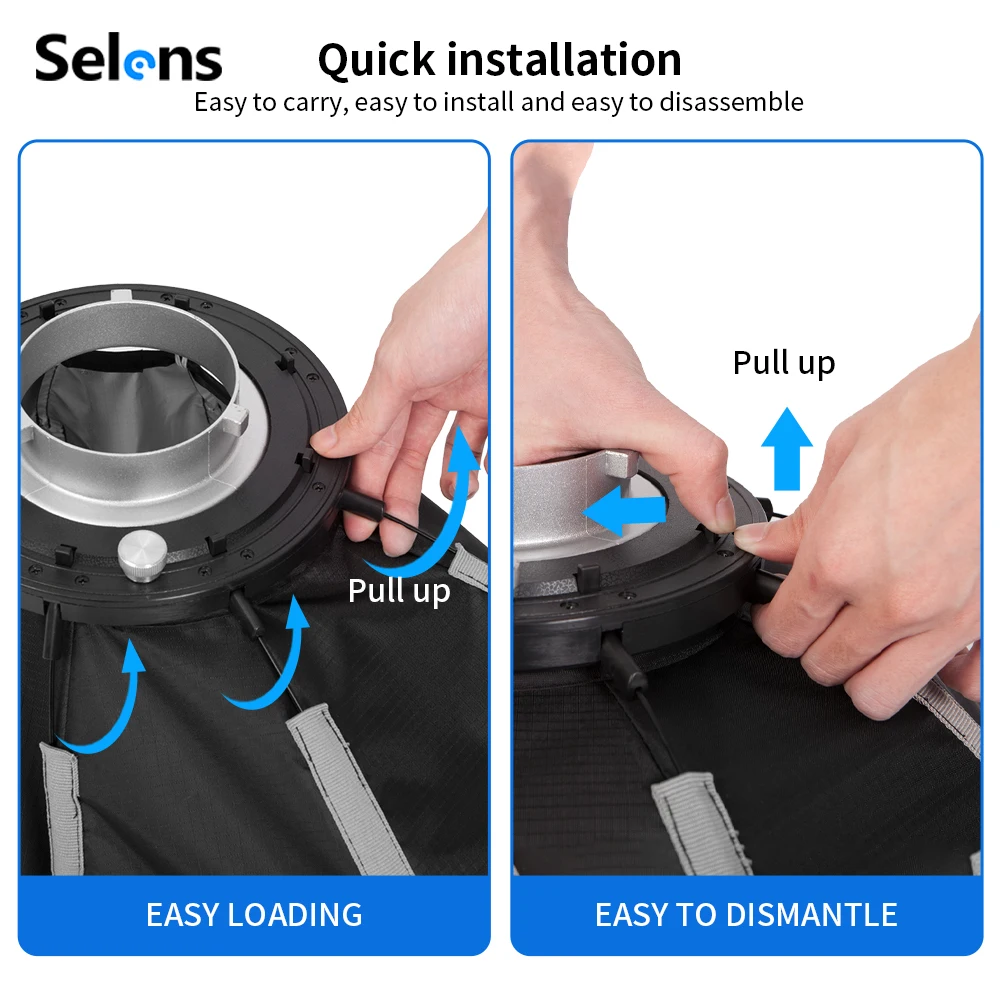 Selens 82/105cm Umbrella Softb - Photography Umbrella Lighting Setup review and price