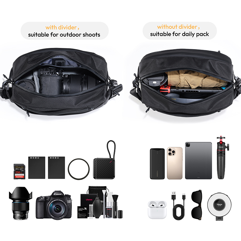 Ulanzi PB038 Travel Sling Bag  - Photography Lighting Outdoor review and price