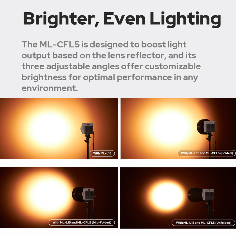 Godox ML-CFL5 Collapsible Fres - Fresnel Lens Attachment review and price