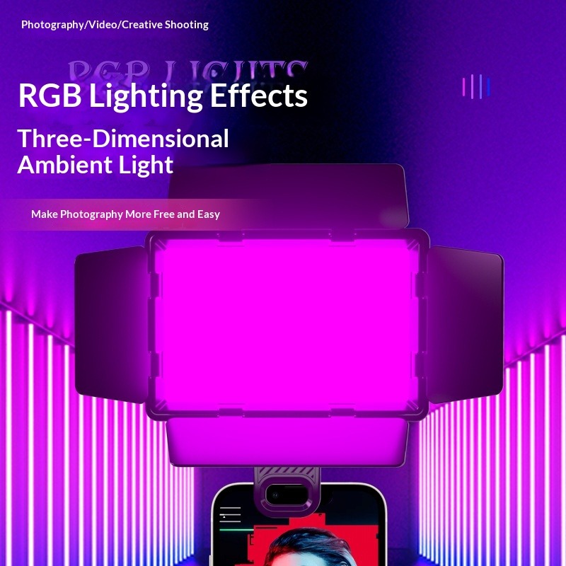 Four-page diffuser RGB fill li - Photography Lighting Outdoor review and price