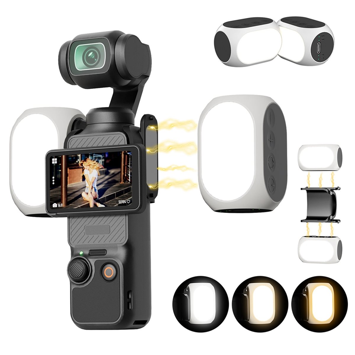 FLASH SALE-For Pocket 3 Fill L - Photography Lighting For Sale review and price