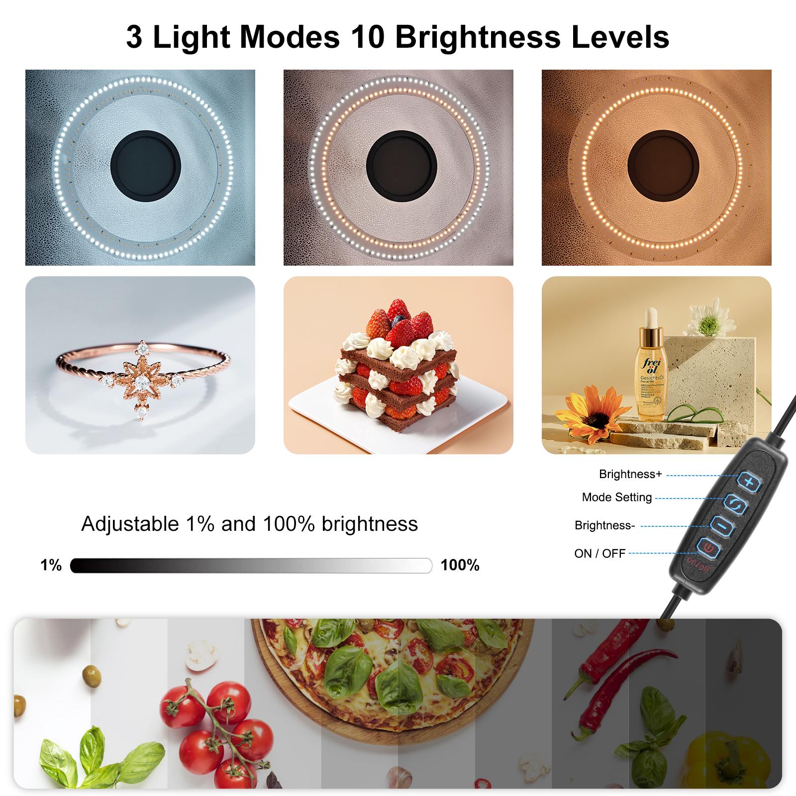 PULUZ 50cm Folding Portable Ri - Photography Lighting For Products review and price