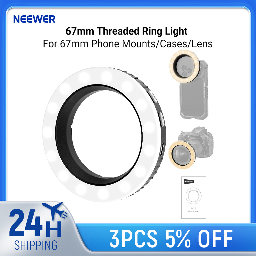 NEEWER Basics 67mm Threaded Ri - Photography Lighting Overhead review and price