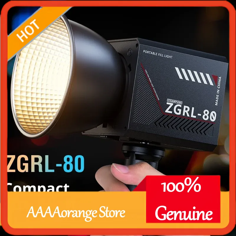 ZGRL80 80W COB LED Video Light - Photography Lighting Outdoor review and price