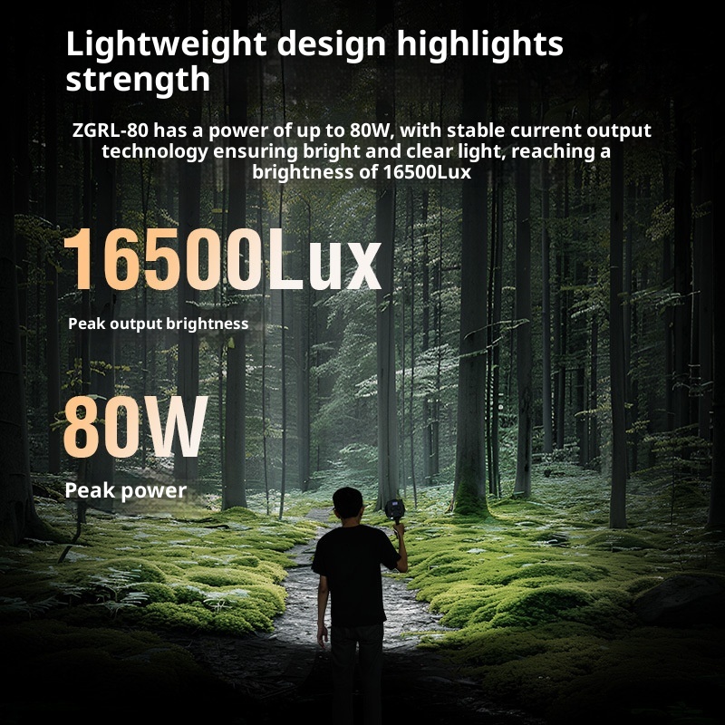 ZGRL80 80W COB LED Video Light - Photography Lighting Outdoor review and price