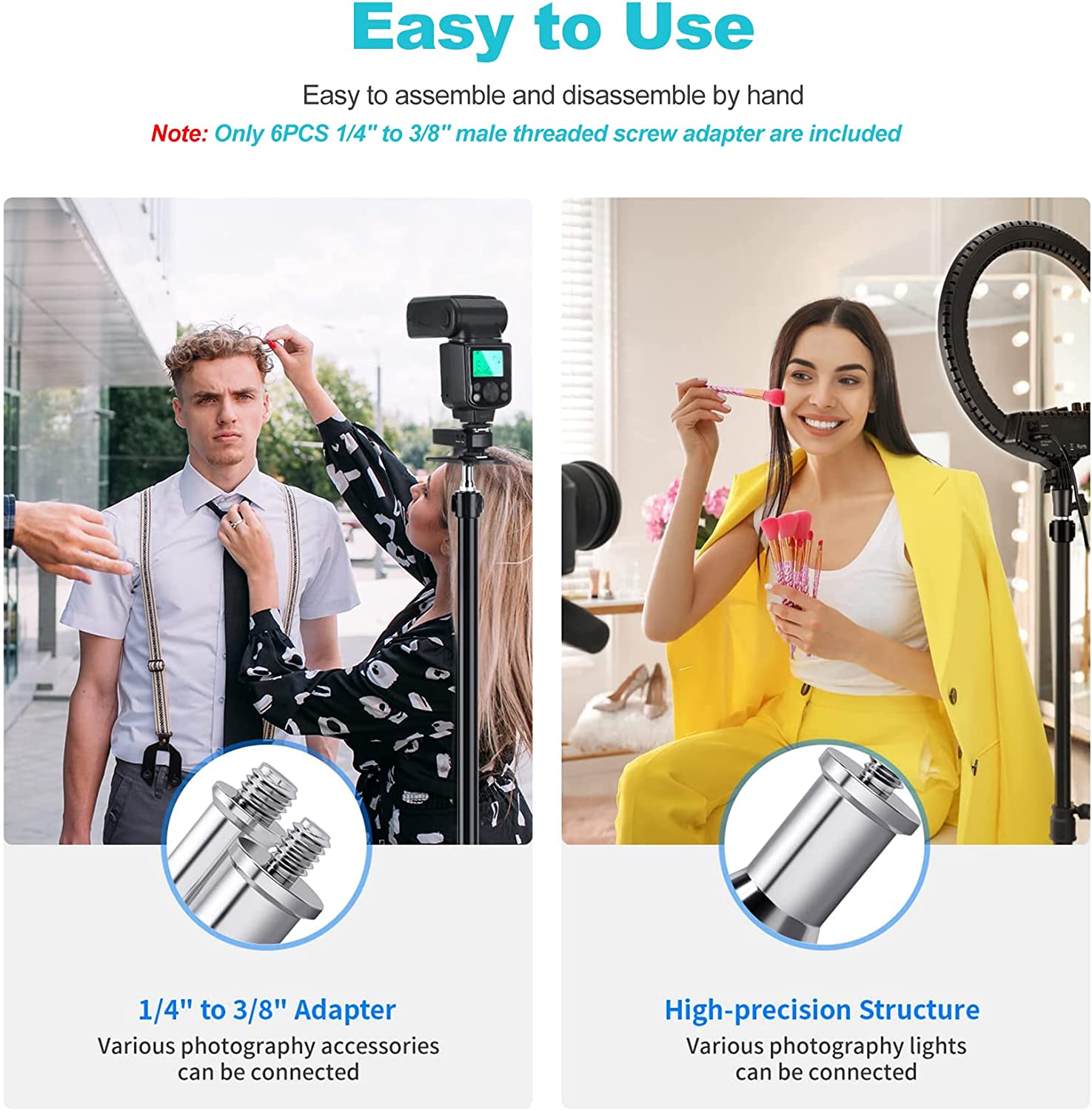 Selens Standard 3/8 to 1/4 Ada - Photography Lighting Tools review and price