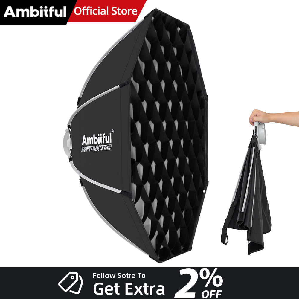 AMBITFUL Q7II 55/65/90cm Bowen - Photography Lighting Setup review and price