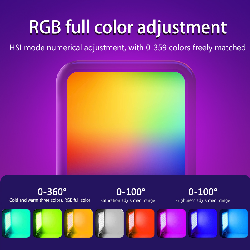 RGB Fill Light Portable LED Ph - Photography Lighting Tool review and price