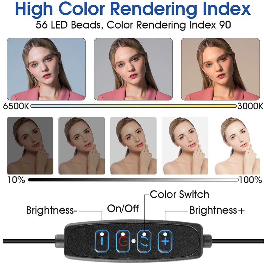 16cm Ring Light for Zoom Meeti - Stand Lighting Photography review and price