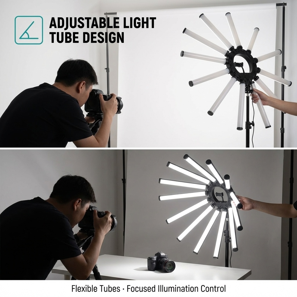 12 Arms Multi Tube Photography - Photography Lighting Studio review and price