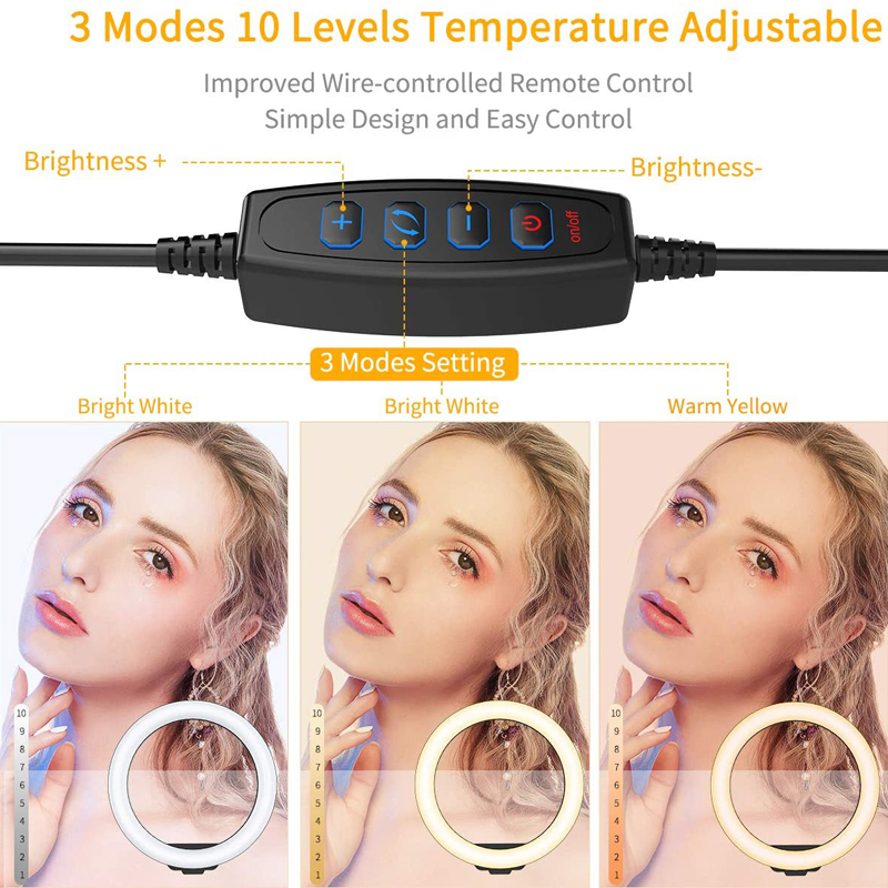 10 inch Selfie Ring Light Phot - Photography Lighting Overhead review and price