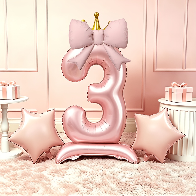 Light Luxury Pink 3D Balloons  - Photography Lighting For Products review and price
