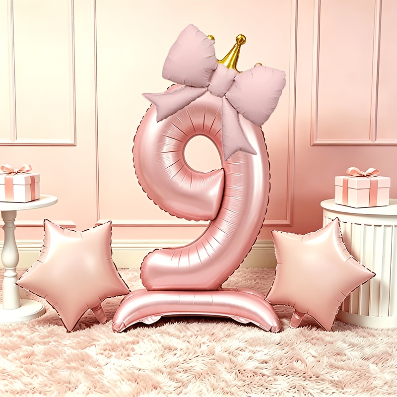 Light Luxury Pink 3D Balloons  - Photography Lighting For Products review and price
