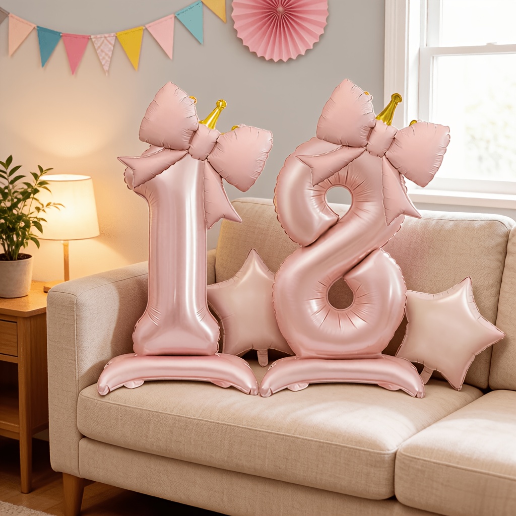 Light Luxury Pink 3D Balloons  - Photography Lighting For Products review and price