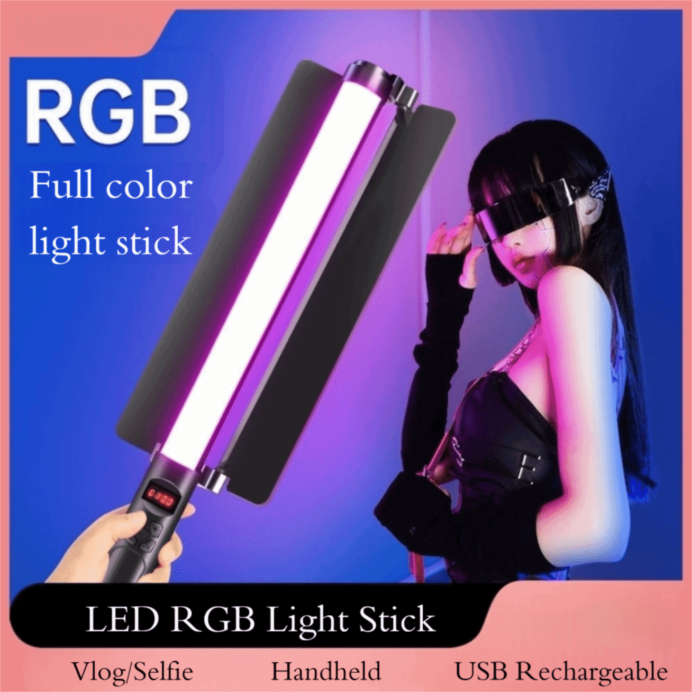 Handheld LED RGB Light Stick C - Photography Lighting Studio review and price