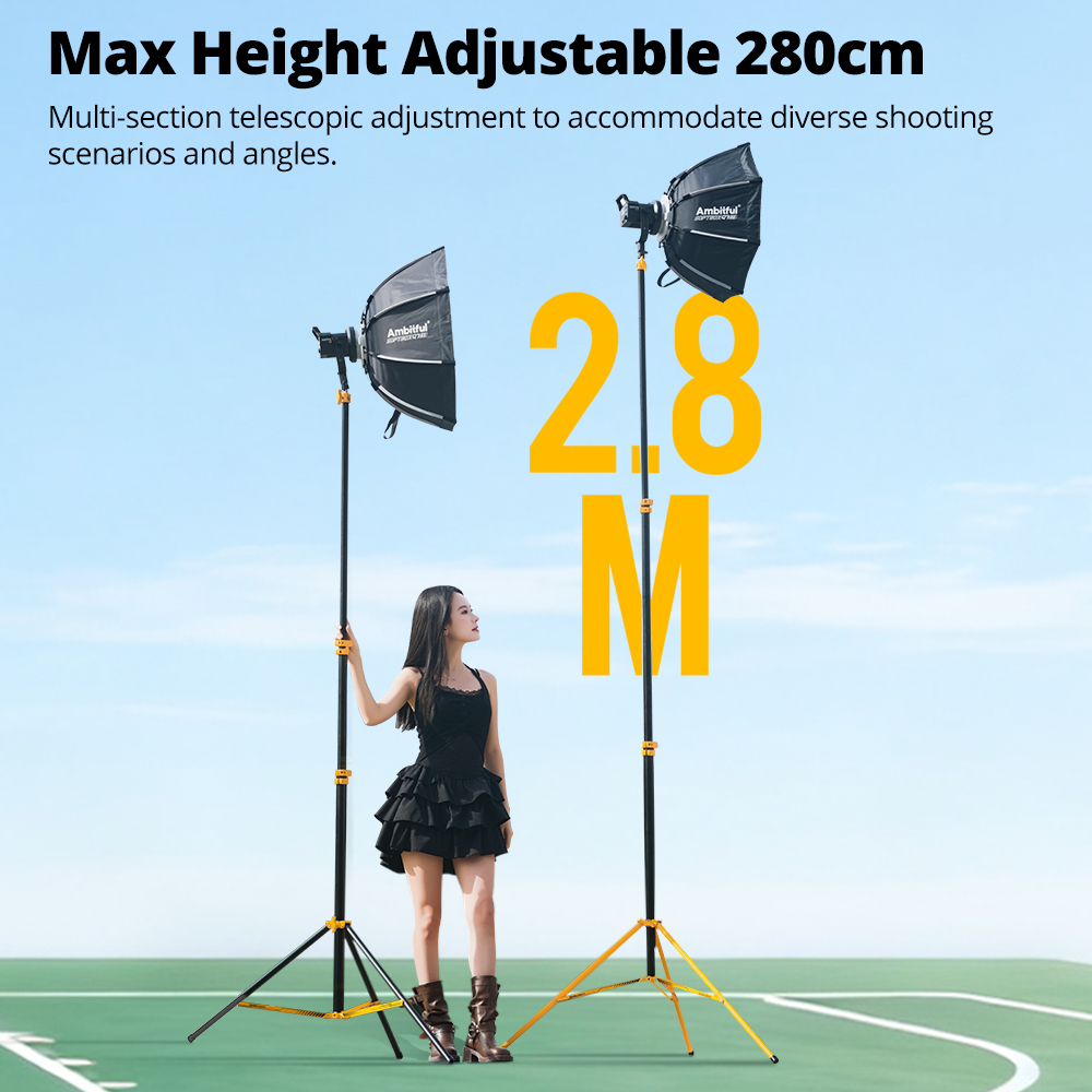 AMBITFUL GM280Y 280cm Professi - Photography Lighting For Products review and price