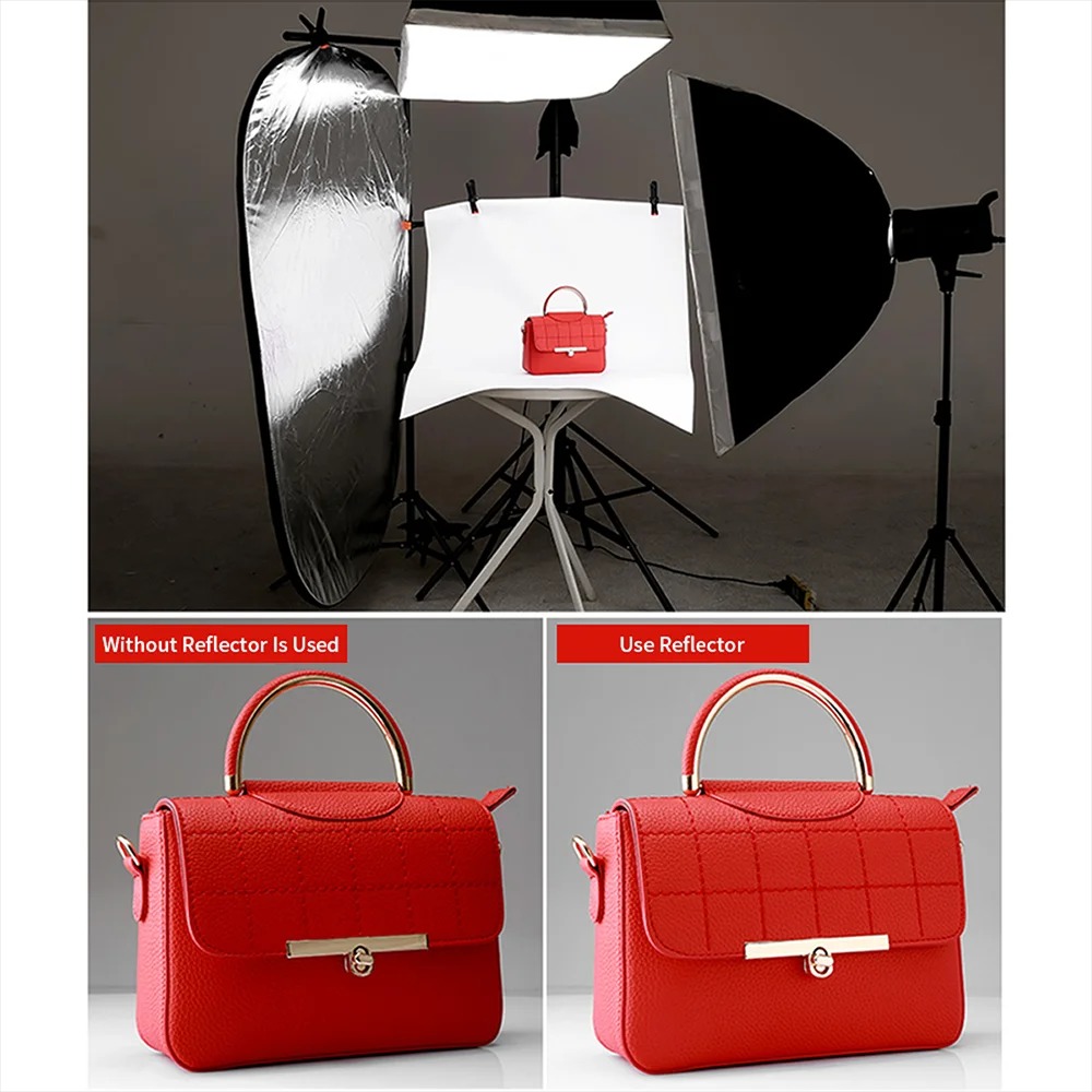 60/80/110CM 5-in-1 Collapsible - Photography Lighting Outdoor review and price
