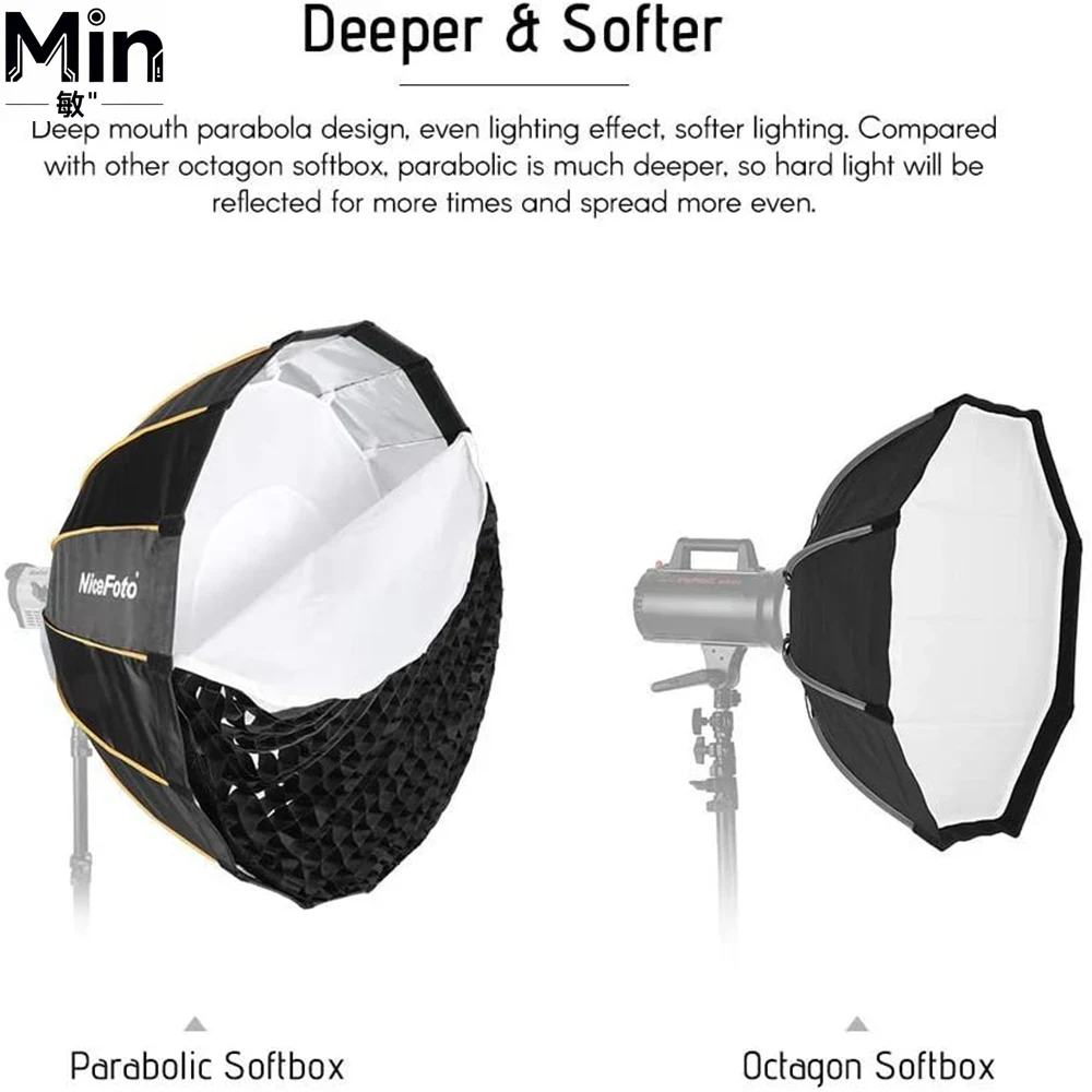 35inch 90cm Quick Set-up Foldi - Photography Umbrella Lighting Setup review and price