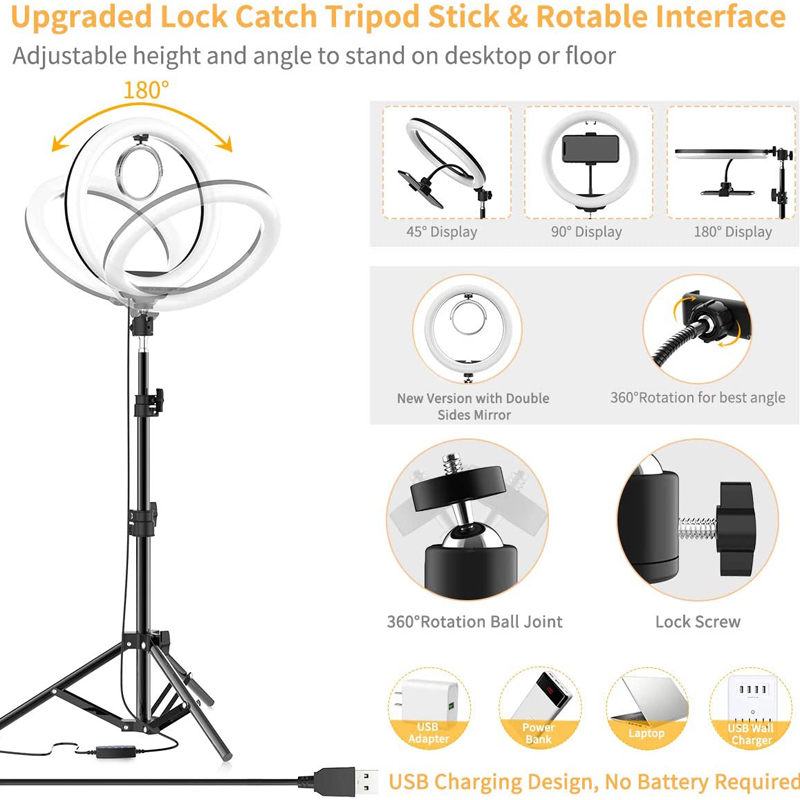 16/26/33cm Selfie Ring Light P - Photography Lighting Overhead review and price
