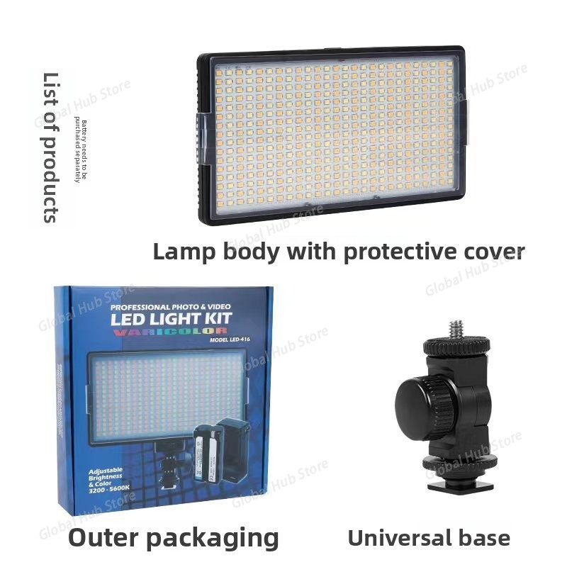 416 32W High-brightness Flat-p - Photography Lighting Tools review and price