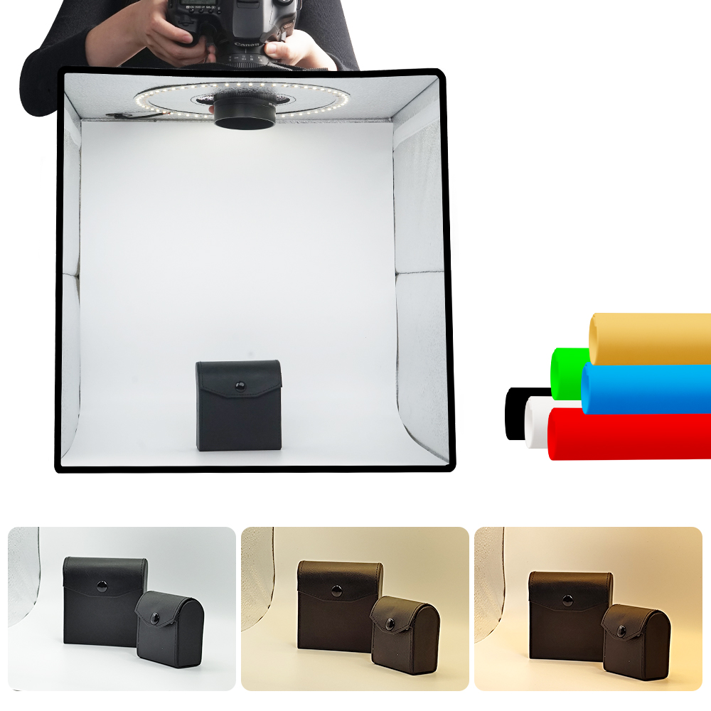 Lightdow Dimmable Photo Box LE - Photography Lighting Setup review and price