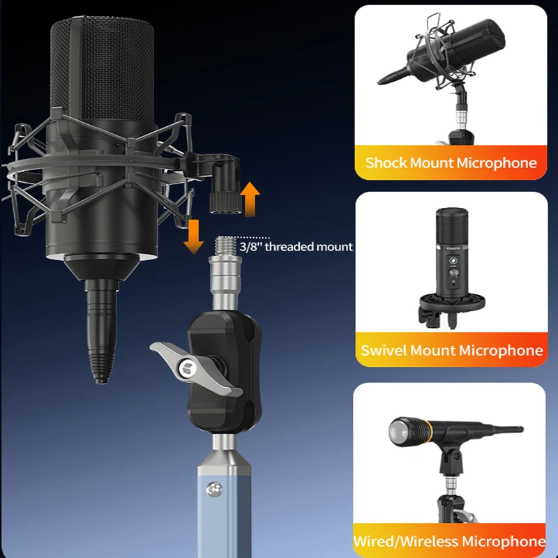 Professional Dual Suction Cup  - Boom Arm Stand review and price