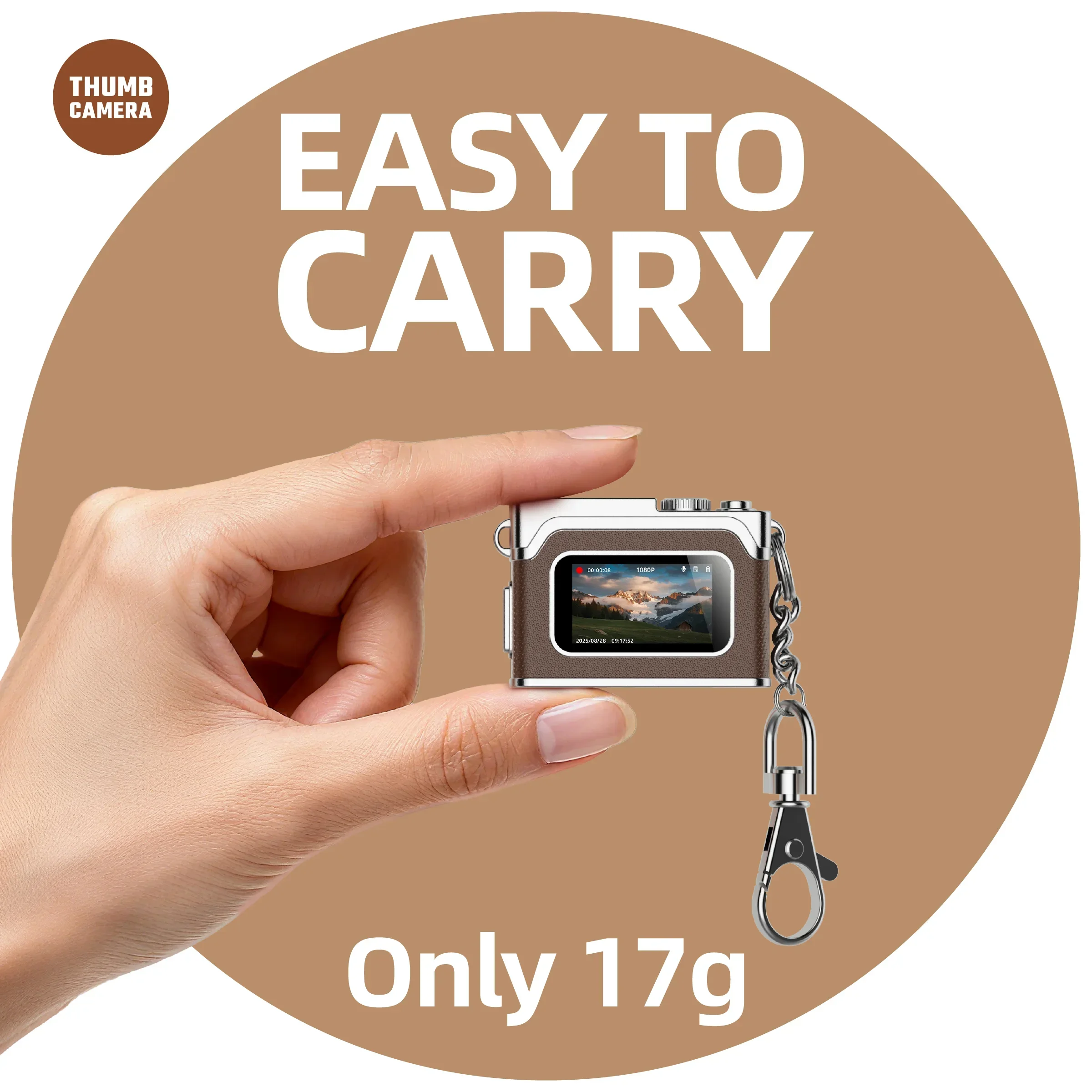 1080P Mini Retro Digital Camer - Photography Lighting Outdoor review and price