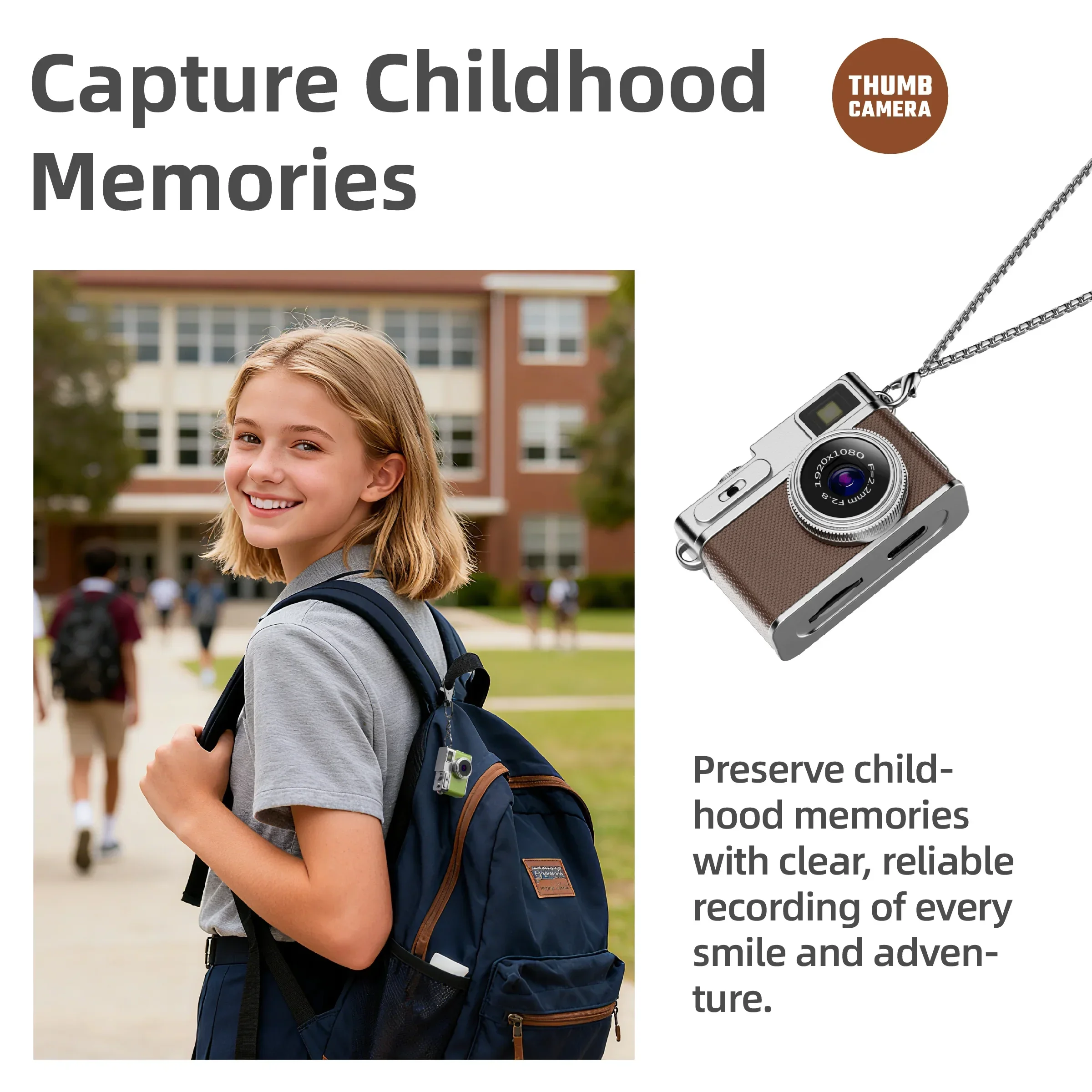 1080P Mini Retro Digital Camer - Photography Lighting Outdoor review and price