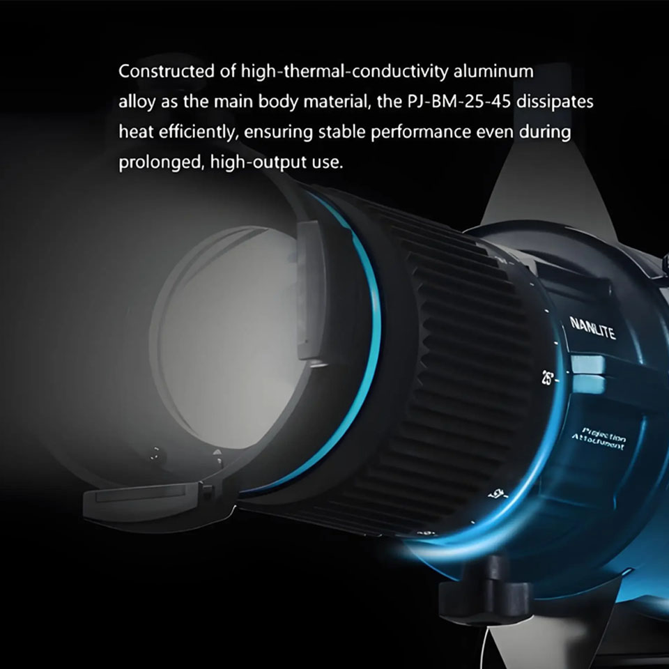 Nanlite PJ-BM-25-45 Bowens Mou - Fresnel Lens Attachment review and price