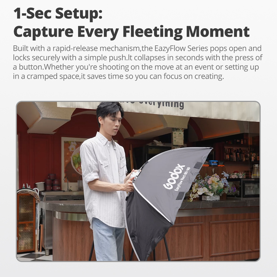 Godox EazyFlow series Foldable - Photography Lighting Setup review and price