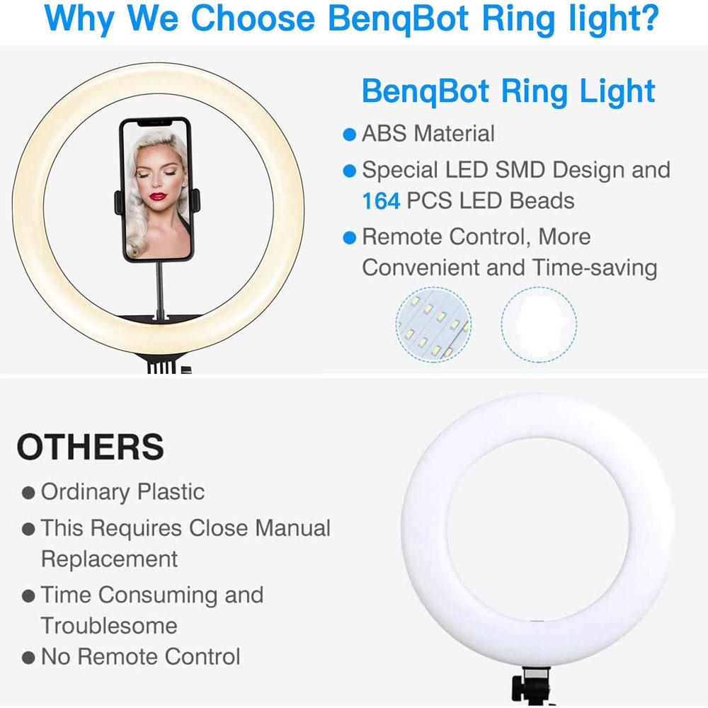 26 33CM Video Lights Dimmable  - Photography Lighting Overhead review and price