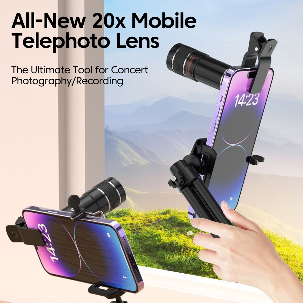 Universal 20x Telephoto Phone  - Photography Lighting Definition review and price