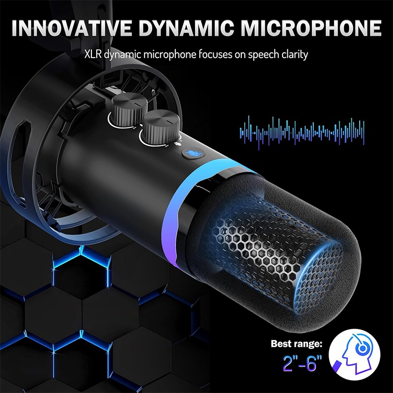 USB Gaming Microphone with Boo - Boom Arm Stand review and price